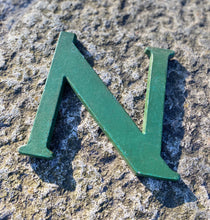 SOLD - Metal 3D "N” Letter Font