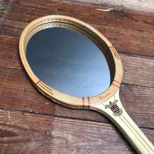 SOLD - Vintage "Slazenger” Tennis Racket Mirror