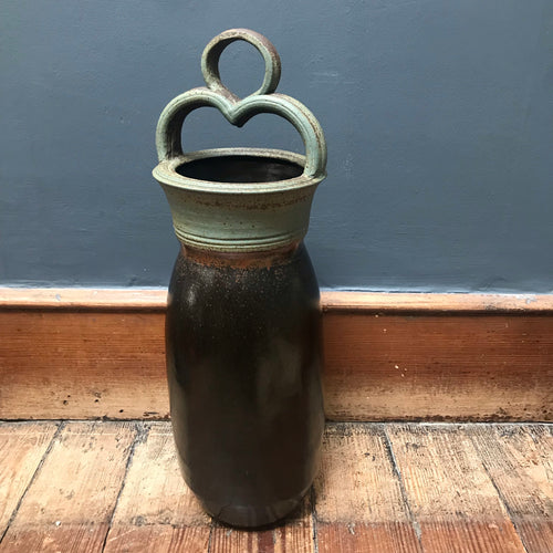 SOLD - Tall Contemporary Studio Pottery Vase