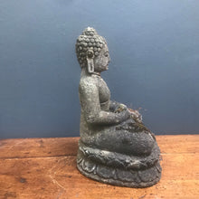 SOLD - Vintage Stone Sitting Buddha