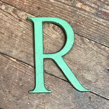 SOLD - Metal 3D "R” Letter Font