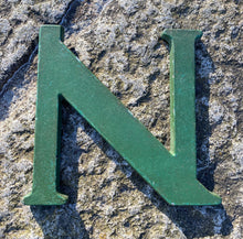 SOLD - Metal 3D "N” Letter Font