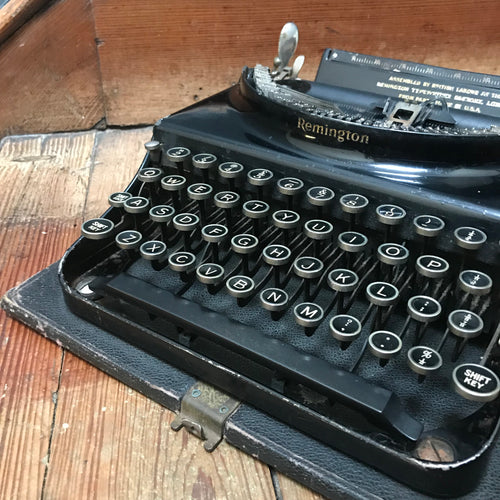 SOLD - Vintage 1932 Remington Typewriter