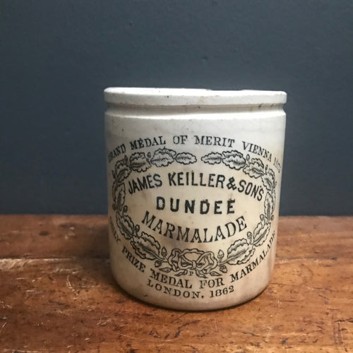 SOLD - Vintage James Keiller & Sons Marmalade Jar