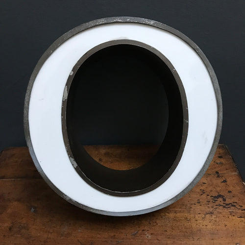 Vintage Metal 'O' Letter Font | PamPicks