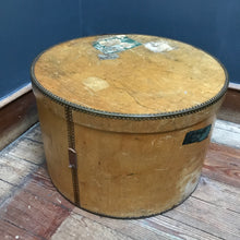 SOLD - Vintage Wooden Hat Box