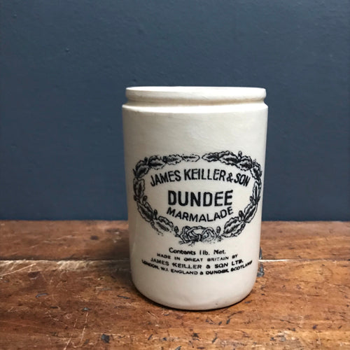 SOLD - Vintage James Keiller & Sons Marmalade Jar