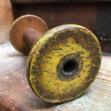 SOLD - Vintage Wooden Industrial Textile Bobbin Spool