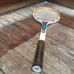 SOLD - Vintage "Dunlop" Tennis Racket Mirror