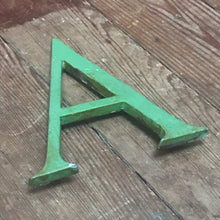SOLD - Metal 3D "A” Letter Font
