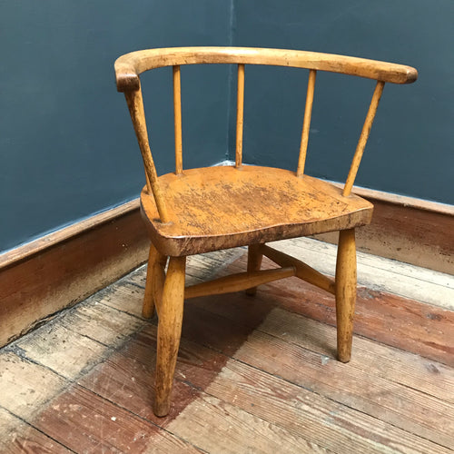 SOLD - Victorian Child’s Spindle Back Chair