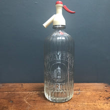 SOLD - Vintage Etched Glass “Hays Aberdeen” Soda Syphon