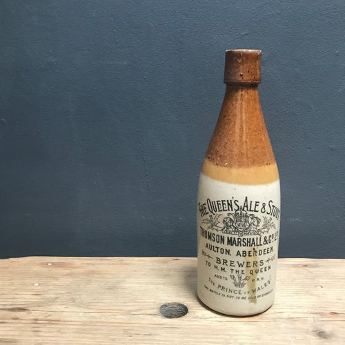 SOLD - Vintage Aberdeen Stoneware Ginger Beer Bottle