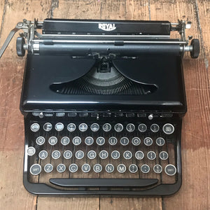 SOLD - Vintage Royal Portable Typewriter
