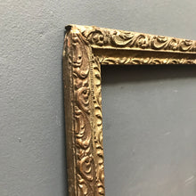 SOLD - Vintage Ornate Gold Gilt Wooden Picture  Frame