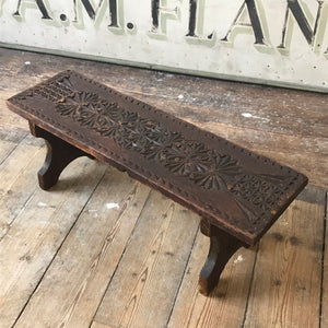 SOLD - Primitive Antique Pine Milking Stool