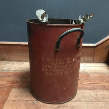 SOLD - Vintage Drum Bucket with handle