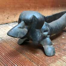 SOLD - Antique Cast Iron Long Dog Boot Scrapper/Door Stop