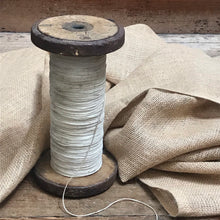 SOLD - Antique Wooden Industrial Textile Bobbin Spool
