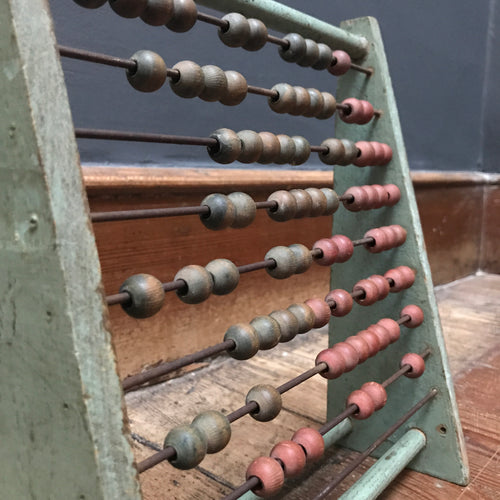 SOLD - Vintage Wooden Abacus