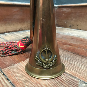 SOLD - Vintage Copper & Brass Military Bugle