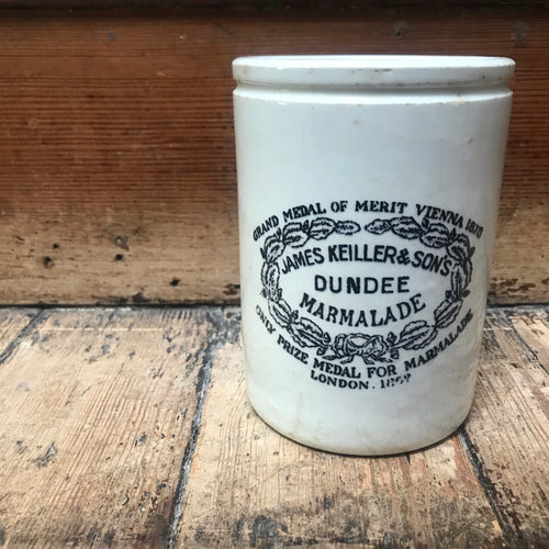 SOLD - Vintage James Keiller & Sons Marmalade Jar