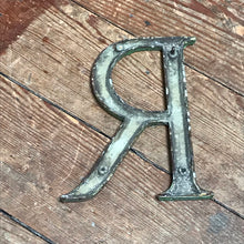 SOLD - Metal 3D "R” Letter Font