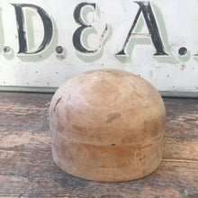 SOLD - Vintage Wooden Hat Block
